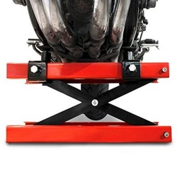 CRUIZER CABALLETE PLATAFORMA ELEVADORA PUENTE ELEVADOR MANTENIMIENTO MOTO HASTA 550 KG