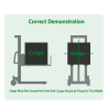 CRUIZER Carrello elevatore colonna manuale Transpallet ortofrutta 2000kg