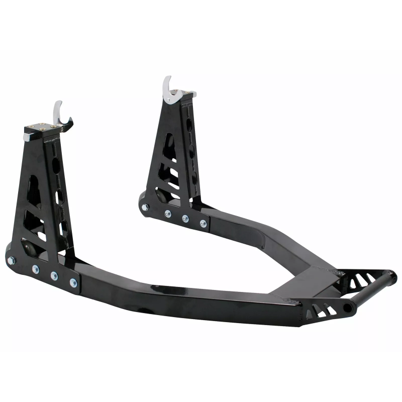 Béquille arrière universelle pour moto CRUIZER en aluminium noir