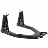 Béquille arrière universelle pour moto CRUIZER en aluminium noir