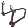 CRUIZER Béquille arrière monobloc pour fourche de moto Noir