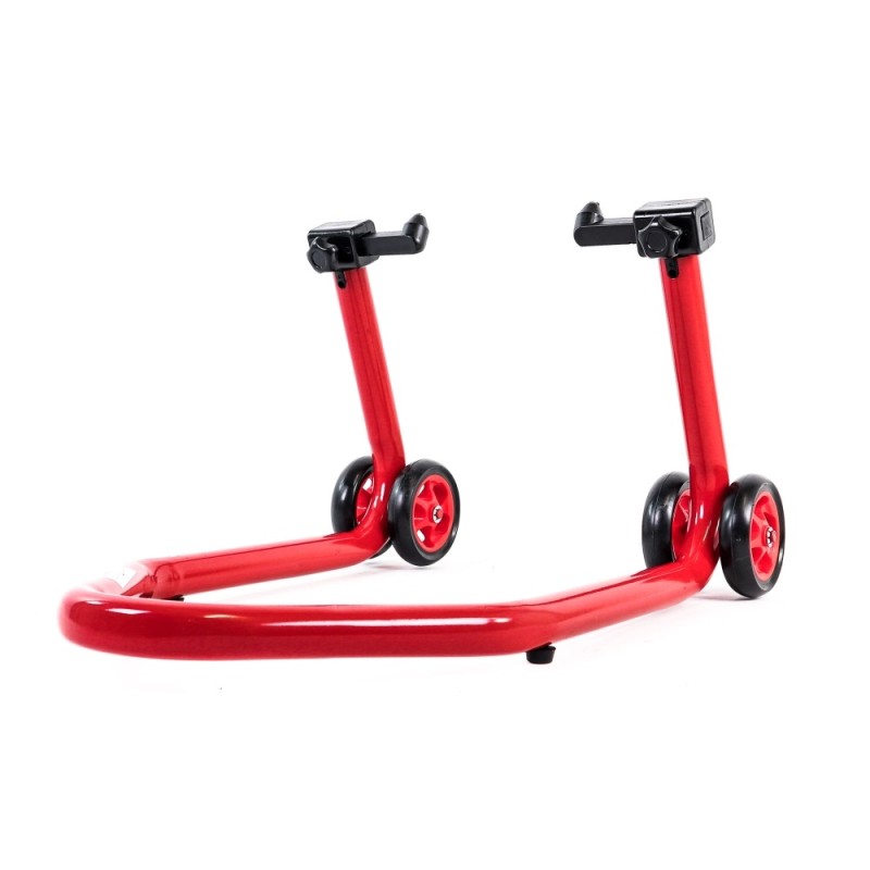 CRUIZER Caballete delantero monobloque elevador de moto cónico Rojo