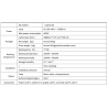 Totem multimediale 43 pollici Touch Android Digital Signage 1800mm x 601.2mm x 500mm