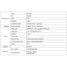 Totem multimediale 43 pollici Touch Android Digital Signage 1800mm x 601.2mm x 500mm