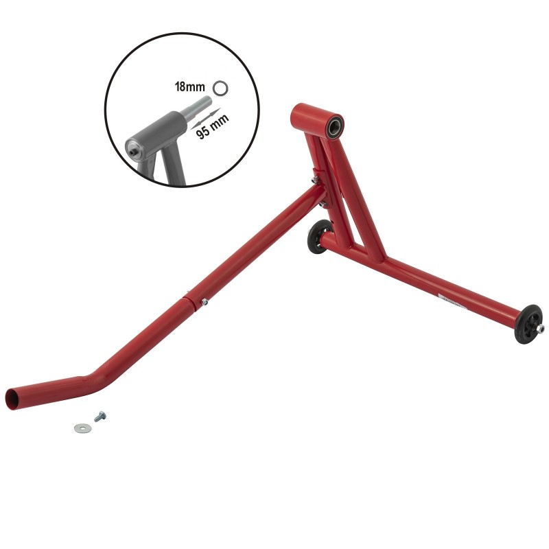 CRUIZER BÉQUILLE MOTO MONO-FACE 18mm PIN HONDA