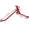 CABALLETE MOTO CRUIZER UN LADO 27,5mm para TRIUMPH TIGER SPORT 1050 2007 2016
