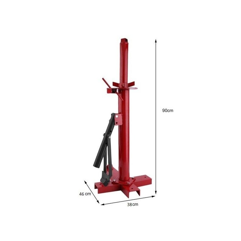 DESMONTADORA DE NEUMÁTICOS CRUIZER Desmontadora de neumáticos manual para neumáticos de moto y scooter de 8 a 18 pulgadas