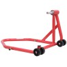 Paire de béquilles moto CRUIZER RECONDITIONNÉES, bras simple + axe avant 18