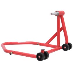 Par de caballetes de moto CRUIZER RENOVADOS de un solo brazo + PASADOR delantero de 31,5 mm8,5  mm
