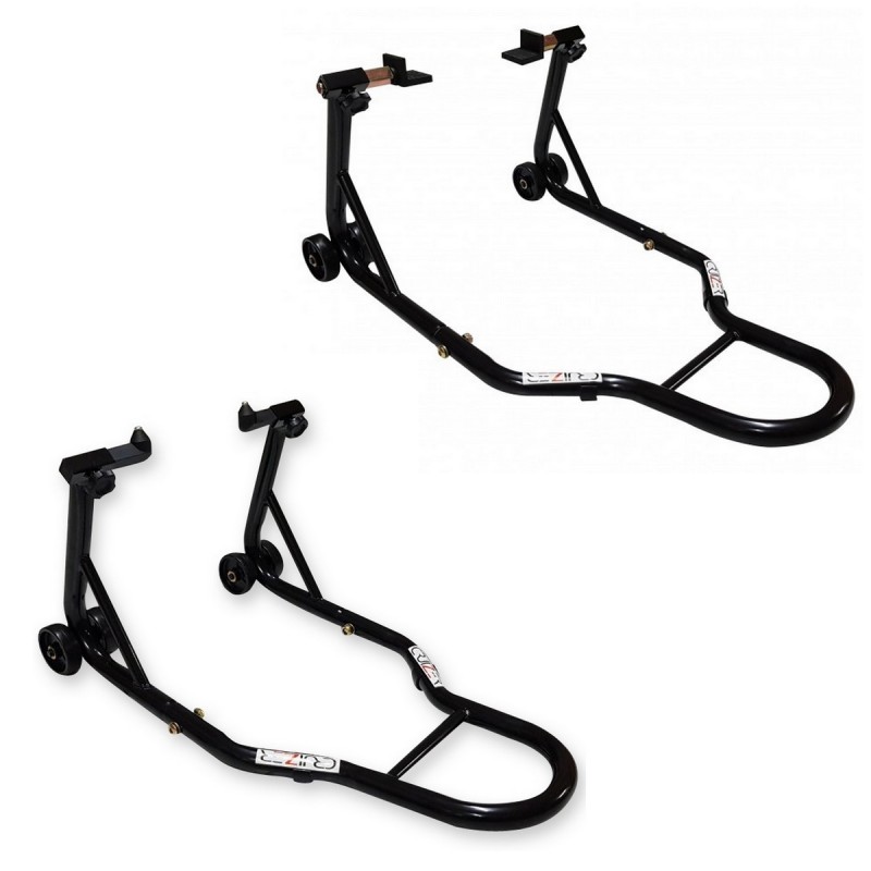 Cavalletti Alza Moto Posteriore Cono + Piastra Cavalletti Solleva Moto Regolabile