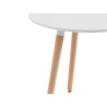 GORICA Tavolino SOLE rotondo 60 cm legno Bianco