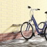CRUIZER rastrelliera 2 posti supporto biciclette porta bici terra muro