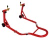 Kit de soporte elevador delantero y trasero para motocicleta CRUIZER con abrazadera de horquilla