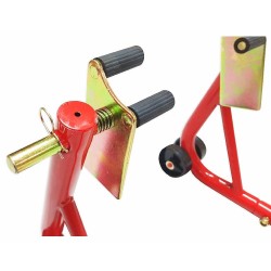 Caballete delantero y trasero CRUIZER para motocicletas Suzuki Yamaha con pinza y horquilla