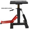 Caballete elevador de moto CRUIZER, soporte hidráulico para motocross, regulable en altura