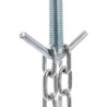 CRUIZER Traversa ponte sollevamento motore 2 ancoraggi regolabile 1,8m 500 kg