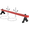 CRUIZER Traversa ponte sollevamento motore 2 ancoraggi regolabile 1,8m 500 kg