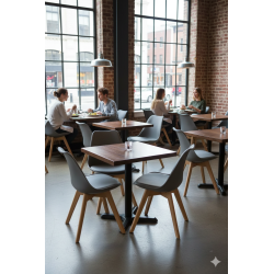 Sillas GORICA LONDON, muebles modernos para comedor, sillón de madera con cojín cómodo GRS