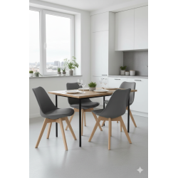Sillas GORICA LONDON, muebles modernos para comedor, sillón de madera con cojín cómodo GRS