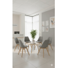GORICA LONDRA Sedie sala pranzo salotto arredo moderno cuscino legno poltrona GC