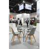 GORICA LONDRA Sedie sala pranzo salotto arredo moderno cuscino legno poltrona GC