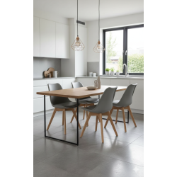 GORICA LONDRA Sedie sala pranzo salotto arredo moderno cuscino legno poltrona GC