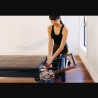 GORICA Pilates Reformer Macchina fitness allenamento casa pieghevole regolabile