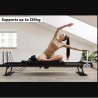 GORICA Pilates Reformer Macchina fitness allenamento casa pieghevole regolabile