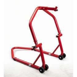 Caballete delantero para motocicleta CRUIZER de altura ajustable debajo del cabezal de dirección + 5 pines