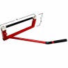 CRUIZER cavalletto solleva alza moto leva regolabile Custom universale rosso