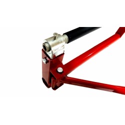 CRUIZER cavalletto solleva alza moto leva regolabile Custom universale rosso