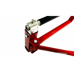 CRUIZER cavalletto solleva alza moto leva regolabile Custom universale rosso