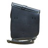 CRUIZER Borsa Singola Moto Custom in Pelle PU Nera Vintage Design Leggero
