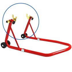 Cruizer - Horquillas de repuesto para caballetes de moto Pack de 2 piezas