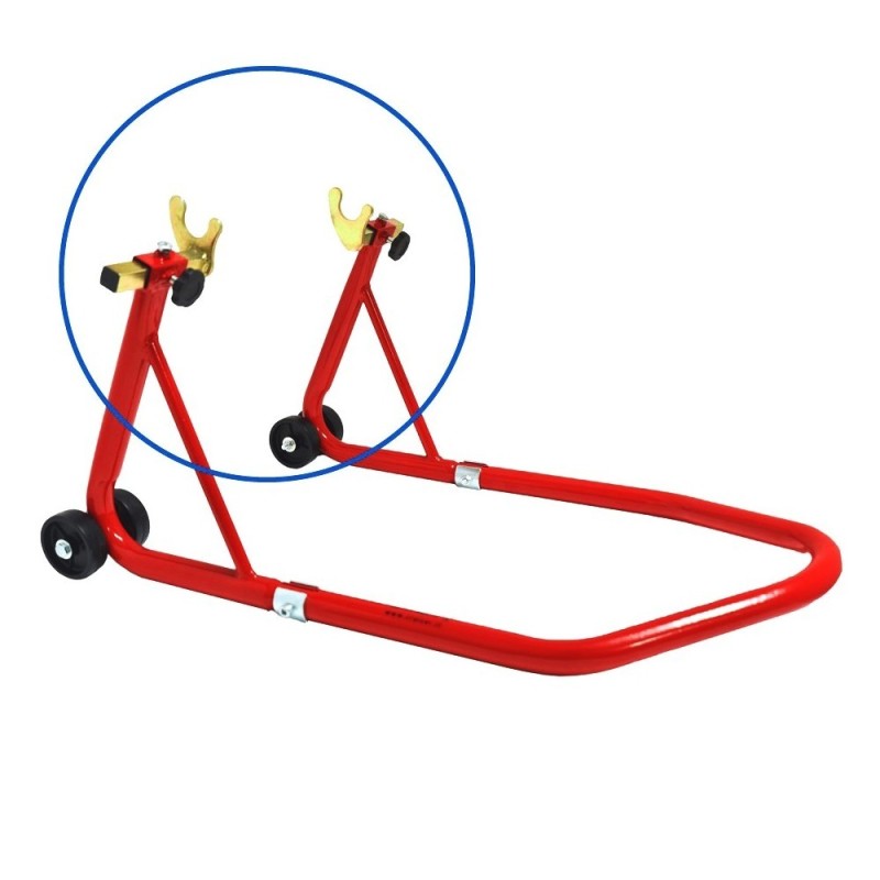 Cruizer - Horquillas de repuesto para caballetes de moto Pack de 2 piezas